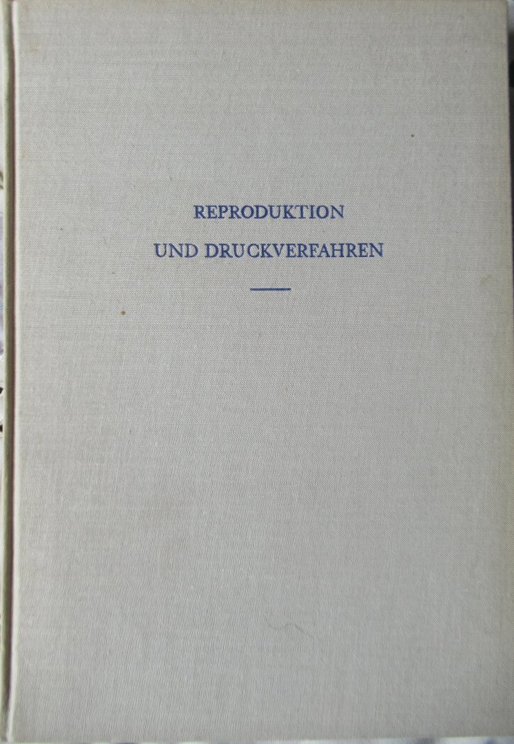  - Reproduktion und druckverfahren