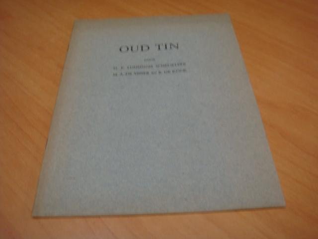 Lunsingh Scheurleer, D.F e.a - Oud Tin