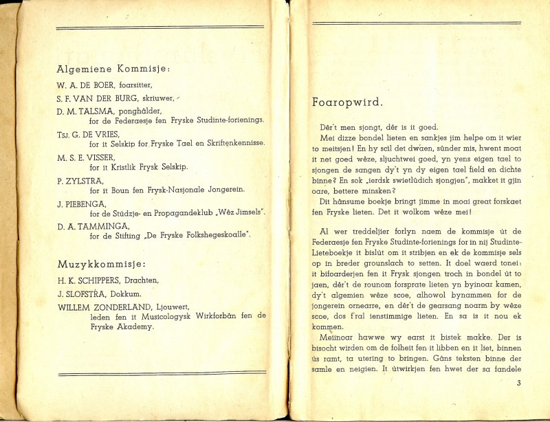 Brouwer, Gerben .. Alle rjuchten op dizze samling binne aan de  Fryske Akademy, to Ljouwert - Fryslan Sjongt- Algemien Frysk Lieteboekje mei alde en nije sangen yn Balk- en sifernoateskrift