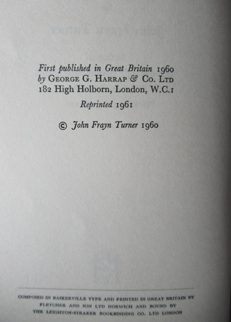 Turner, John Frayn - V.C.'s of the air