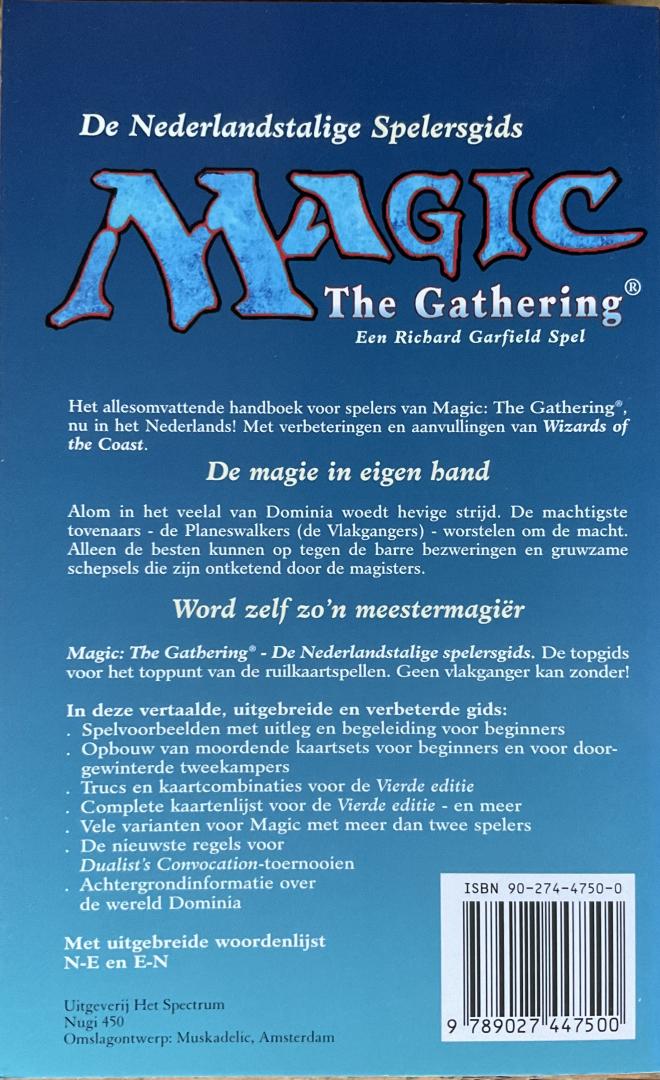  - Magic the gathering, De Nederlandstalige Spelersgids