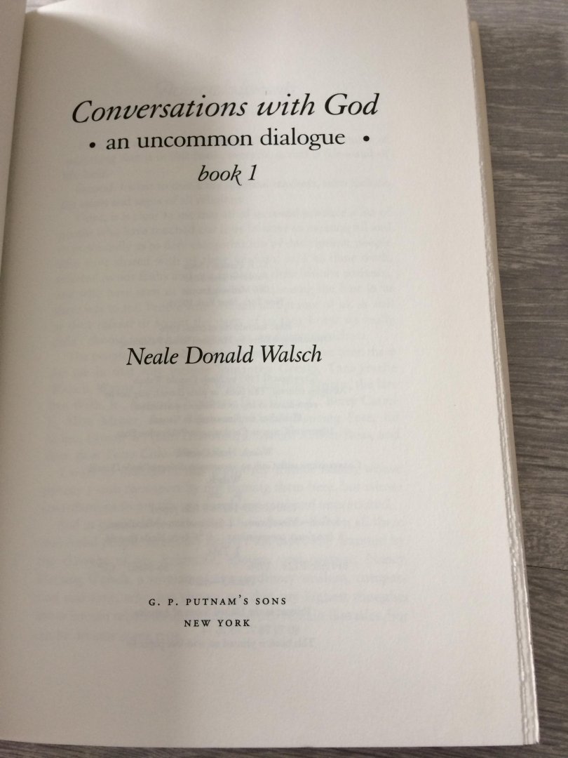 Walsch, Neale Donald - An Uncommon Dialogue / An Uncommon Dialogue