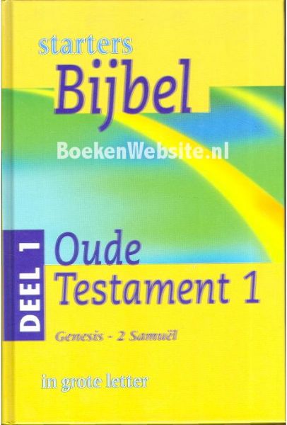  - Starters Bijbel Oude Testament 1 en 2
