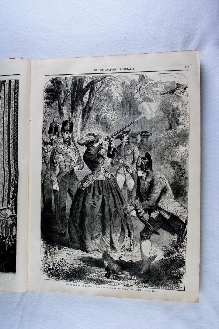 Onbekend - De Hollandsche Illustratie 1865/1866 Tweede jaargang (10 foto's) 1ste editie