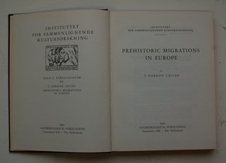 Childe, V. Gordon - Prehistoric Migrations in Europe