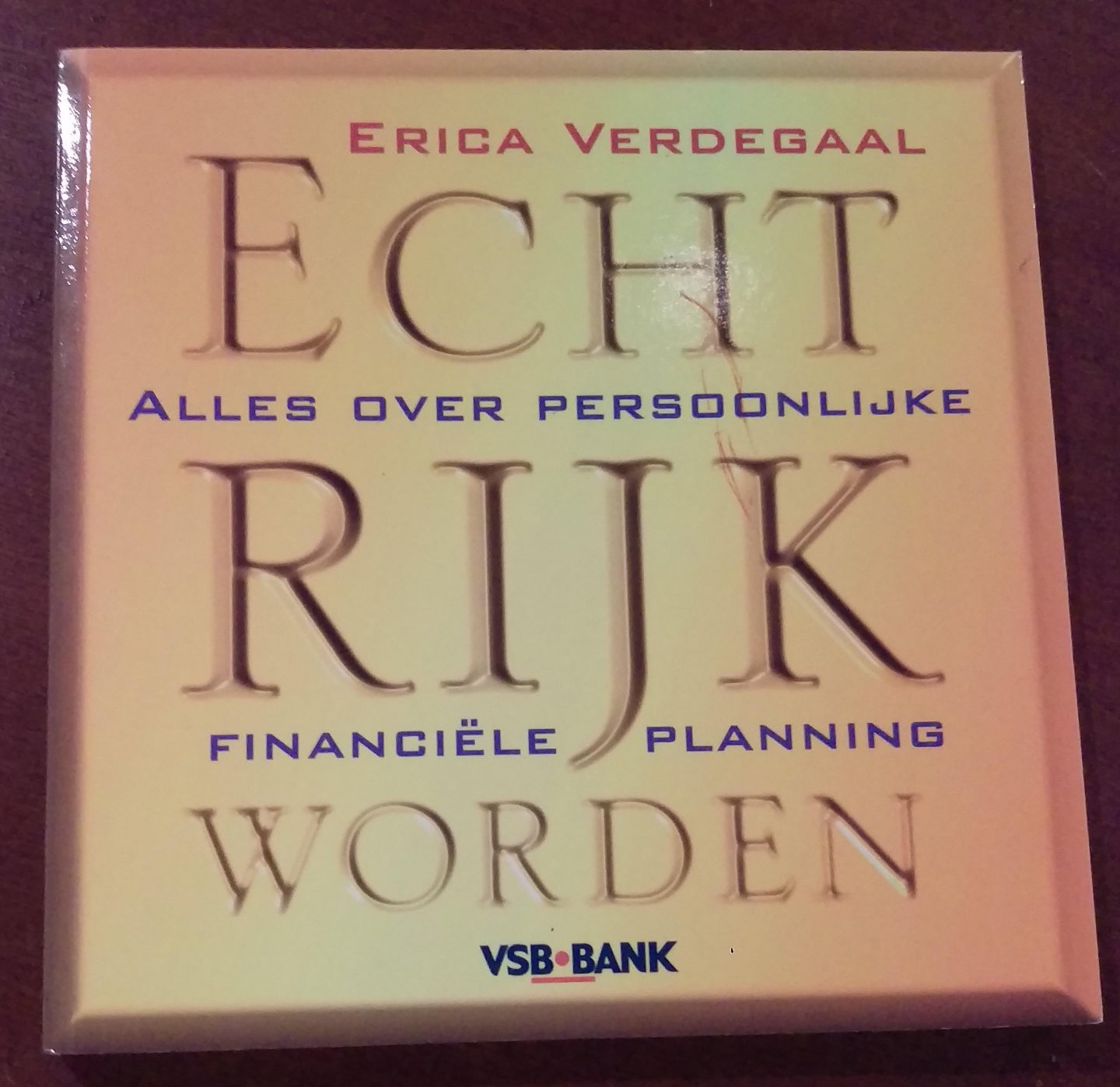 Erica Verdegaal - Echt rijk worden, alles over persoonlijke financiele planning.