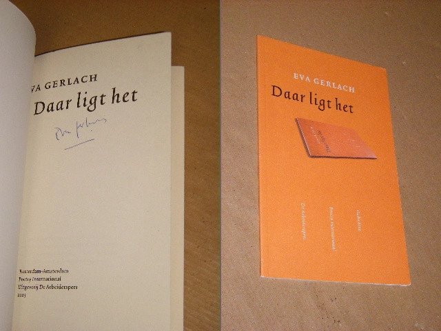 Eva Gerlach - Daar ligt het [GESIGNEERD]
