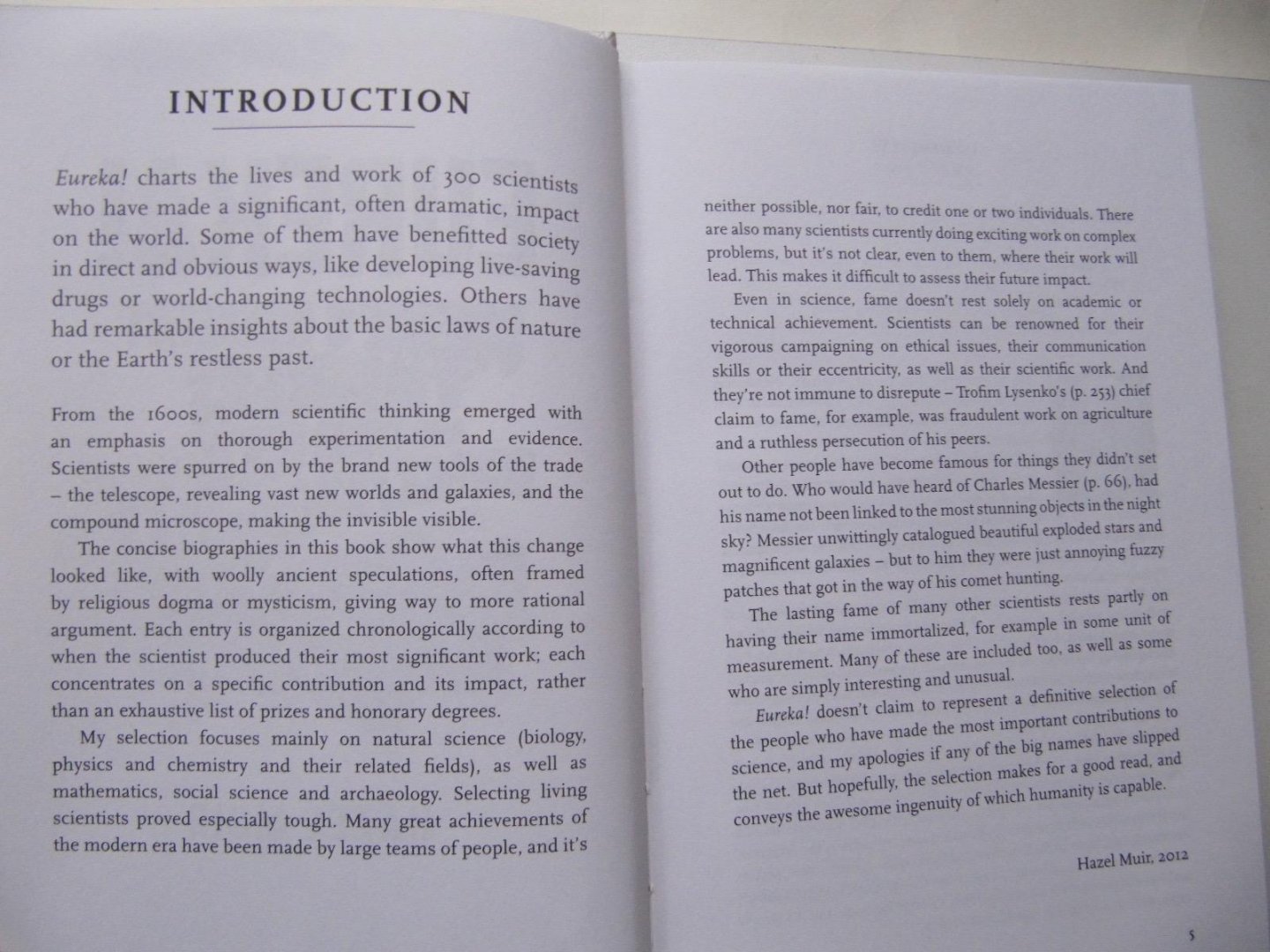 Muir, Hazel - Eureka! Science's greatest thinkers and their key breakthrougs