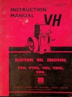 Collective - Instruction manual Ruston VH Oil Engines