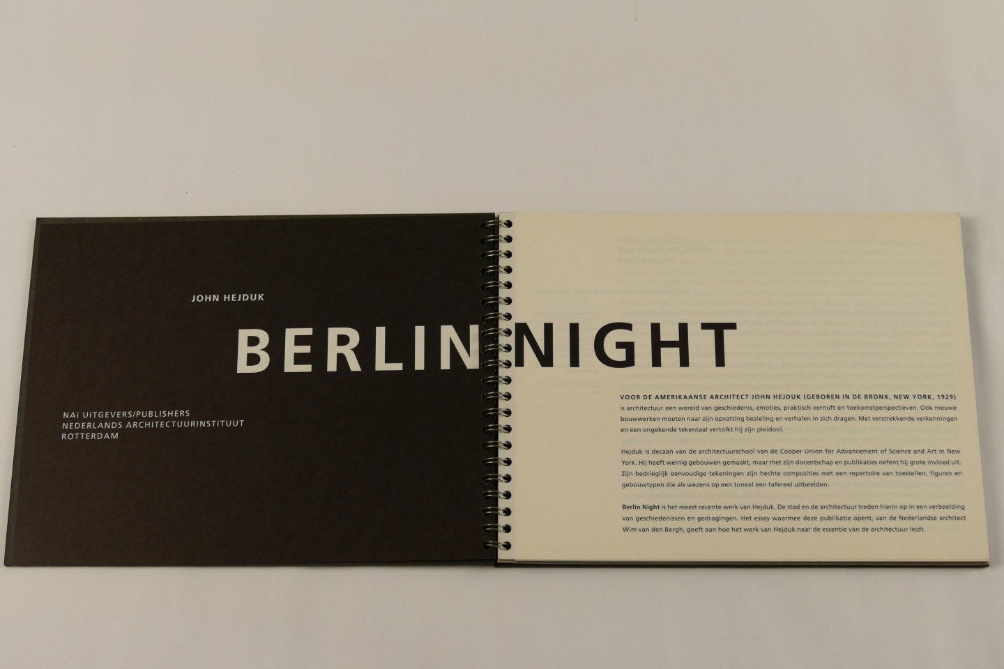 Hejduk, Jong - Berlin Night (4 foto's)