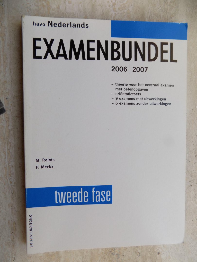 Reints, M. - Examenbundel Havo Nederlands 2006/2007