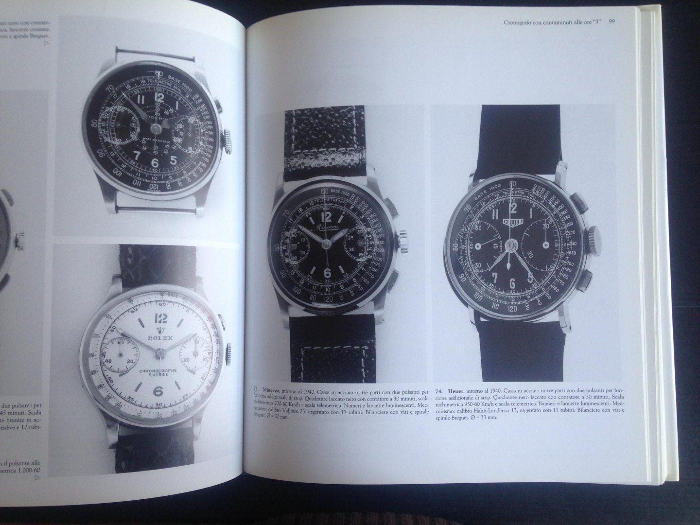 Lang, Gerd-R. & Reinhard Meis - Cronografi da Polso, Il fascino della meccanica [polshorloges],
