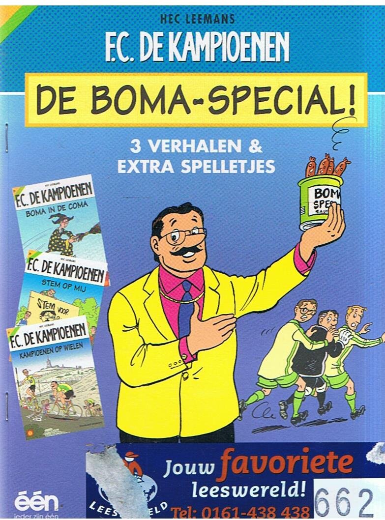 Leemans, Hec - FC De Kampioenen / De Boma-special - 3 verhalen & extra spelletjes