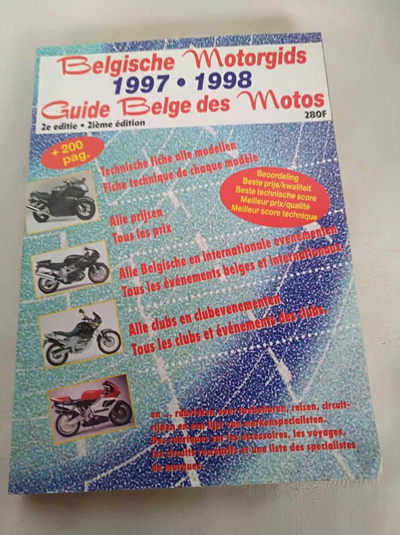 Diverse schrijvers - Belgische Motorgids 1997 - 1998