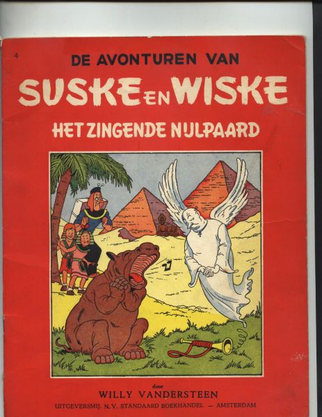Vandersteen,Willy - Suske en Wiske het zingende nijlpaard 5.4  2e druk