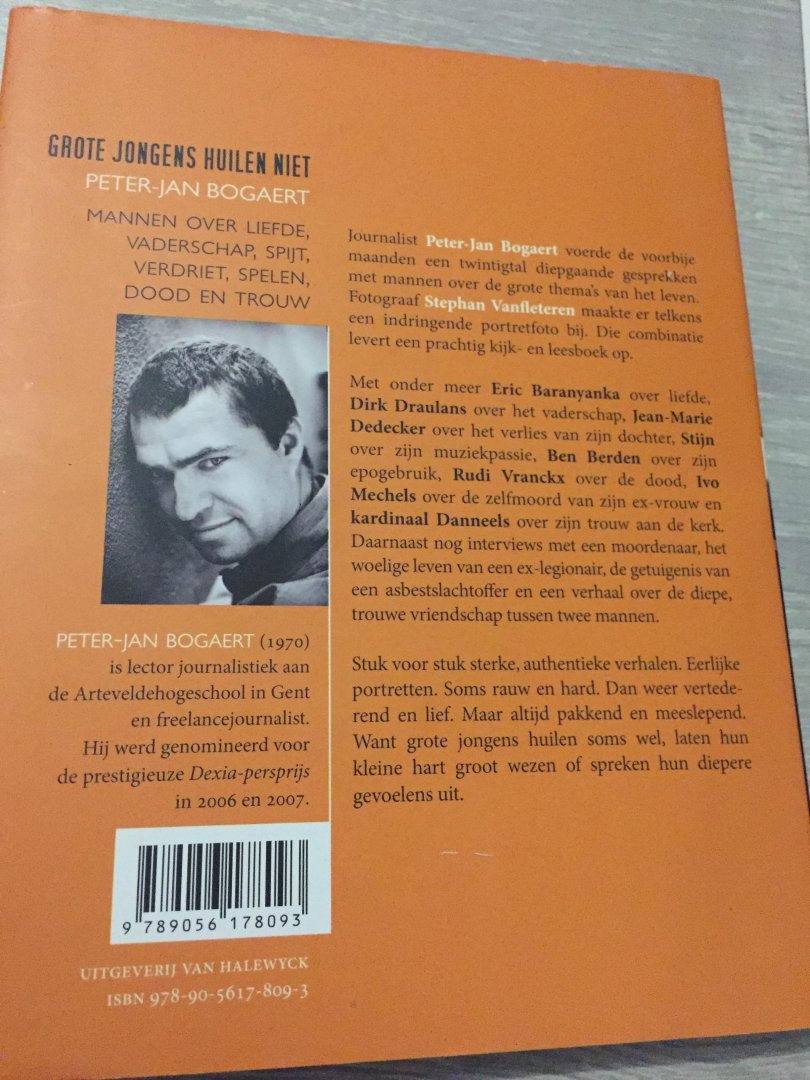 Bogaert, P. - Grote jongens huilen niet / druk 1