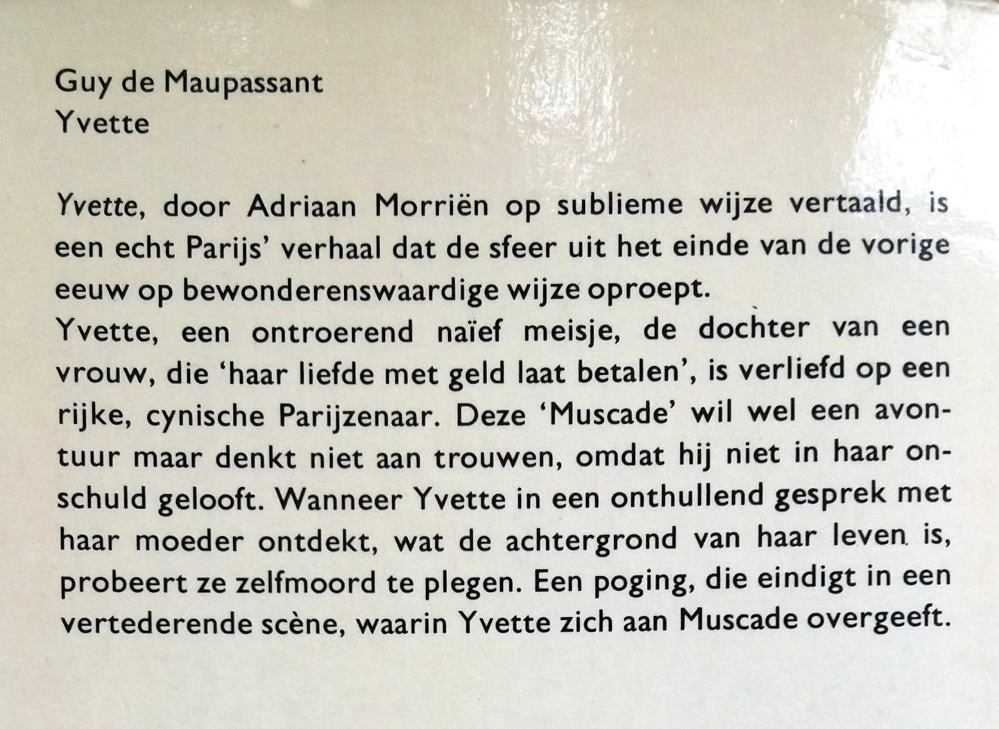 Maupassant, Guy de - Yvette (Ex.3)