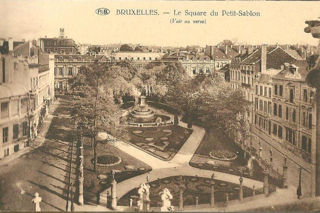 Anoniem - Oud souvenir album: Square du Petit-Sablon : Bruxelles