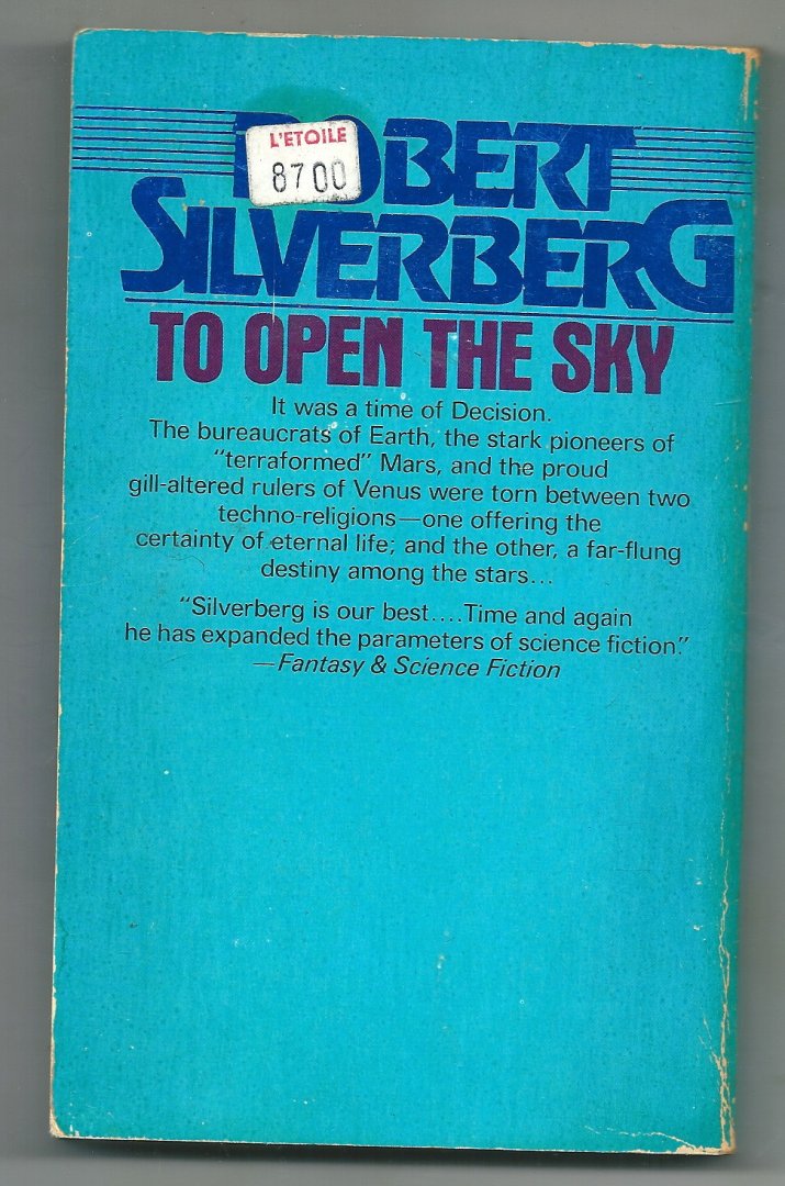 Silverberg, Robert - To open the sky