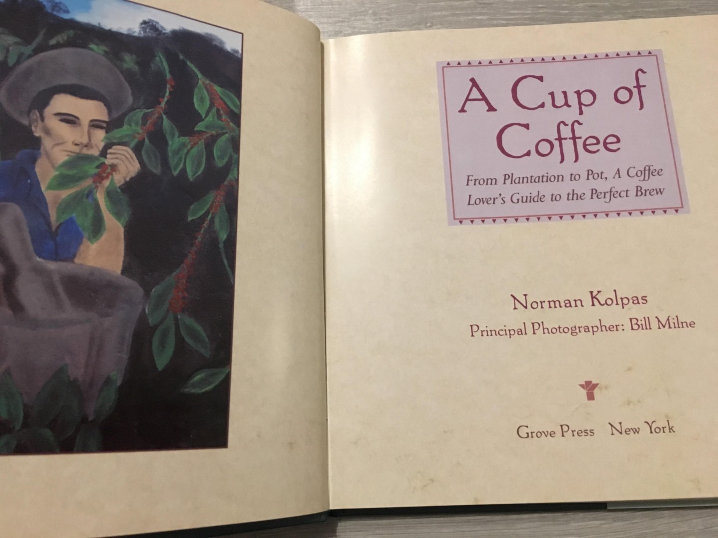 Norman Kolpas - A cup of Coffee, from plantation to pot, A coffee Lover’s Guide to the perfect Brew