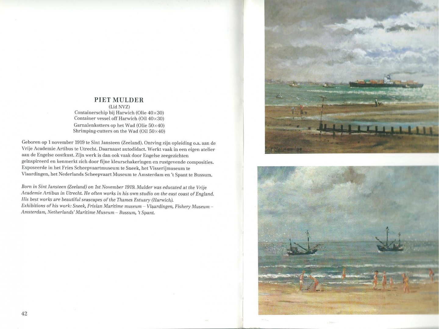 Wever, Henk - Hedendaagse Nederlandse zeeschilders = Contemporary Dutch sea painters