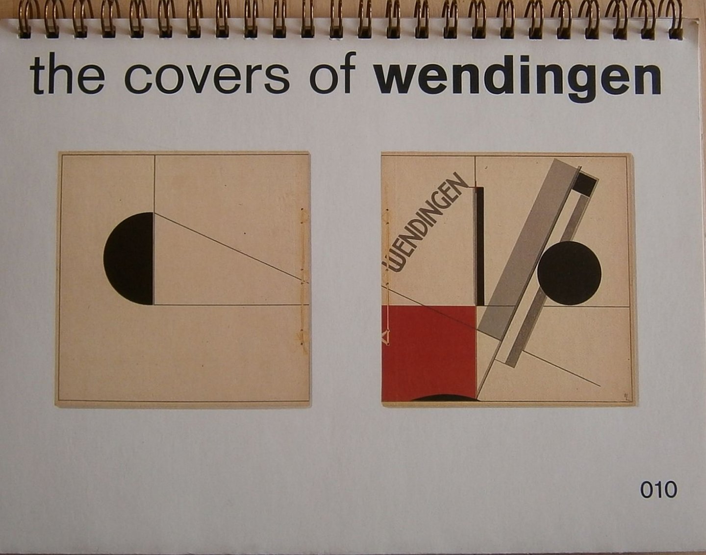 Oldewarris, H. (s) - The covers of Wendingen 1918-1931.