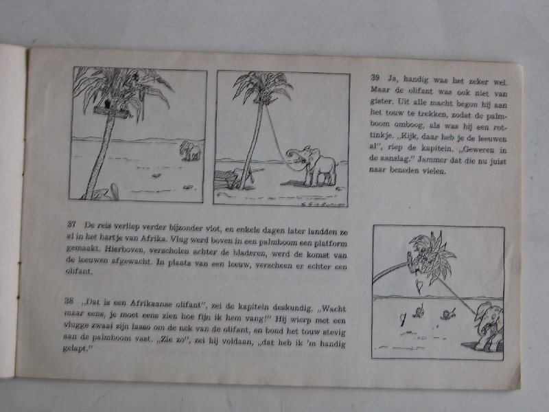 Rotman, G.Th. - Kapitein Klakkebos op leeuwenjacht