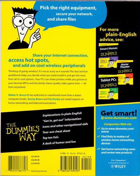 Briere, Danny e.a. (ds1246) - Wireless Home Networking For Dummies®