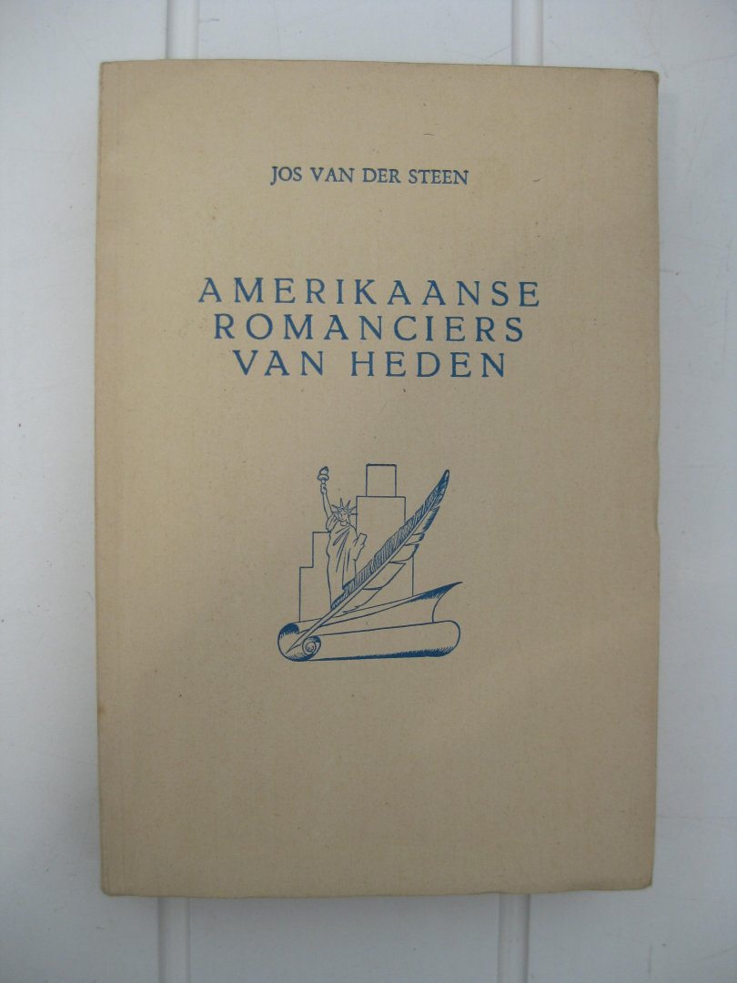 Steen, Jos van der - Amerikaanse romanciers van heden.