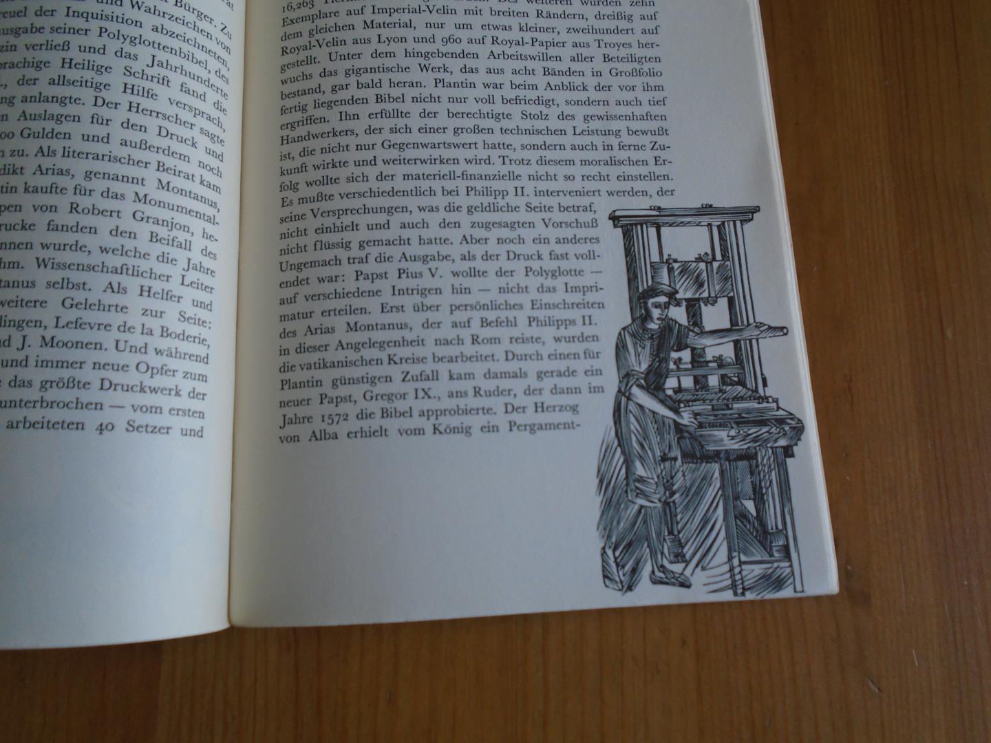 Hala, Rudolf - Christophe Plantin. Aus der Blütezeit des Buchdruckes in Antwerpen