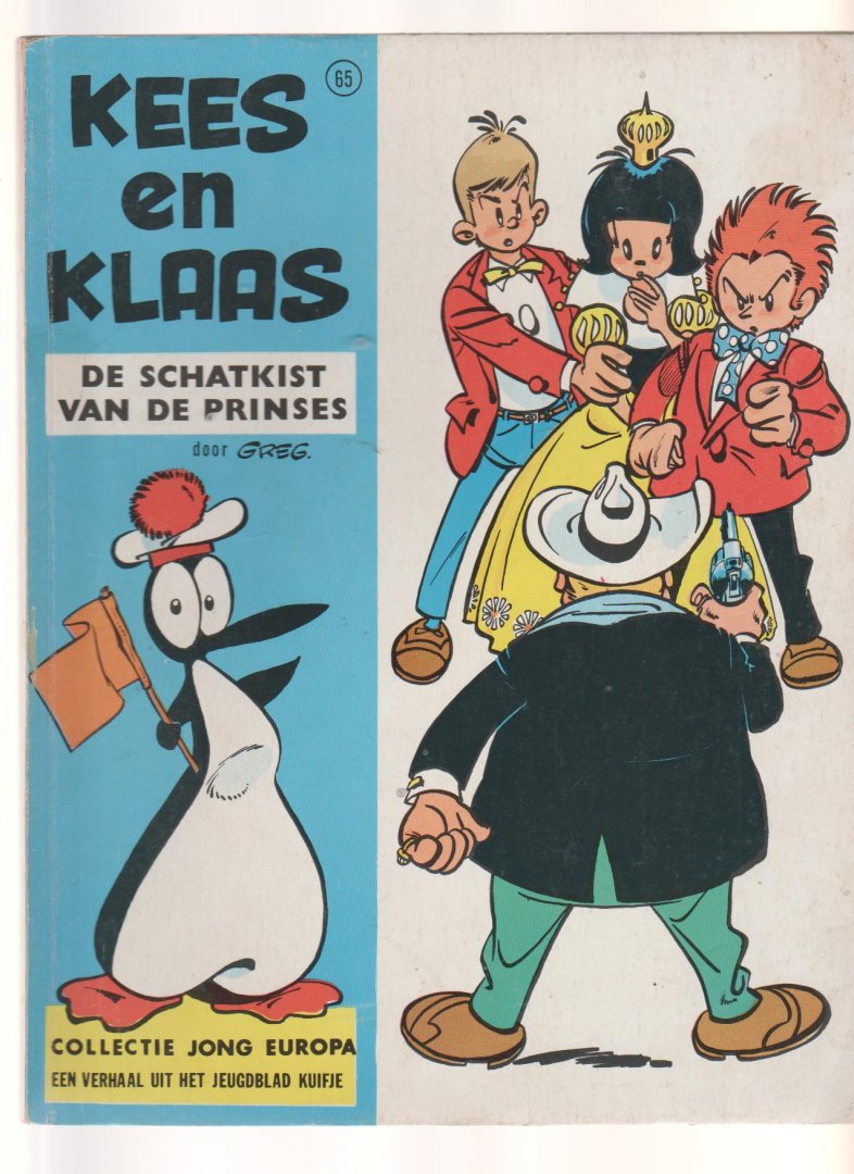 Greg - Collectie Jong Europa 65 Kees en Klaas de schatkist van de prinses