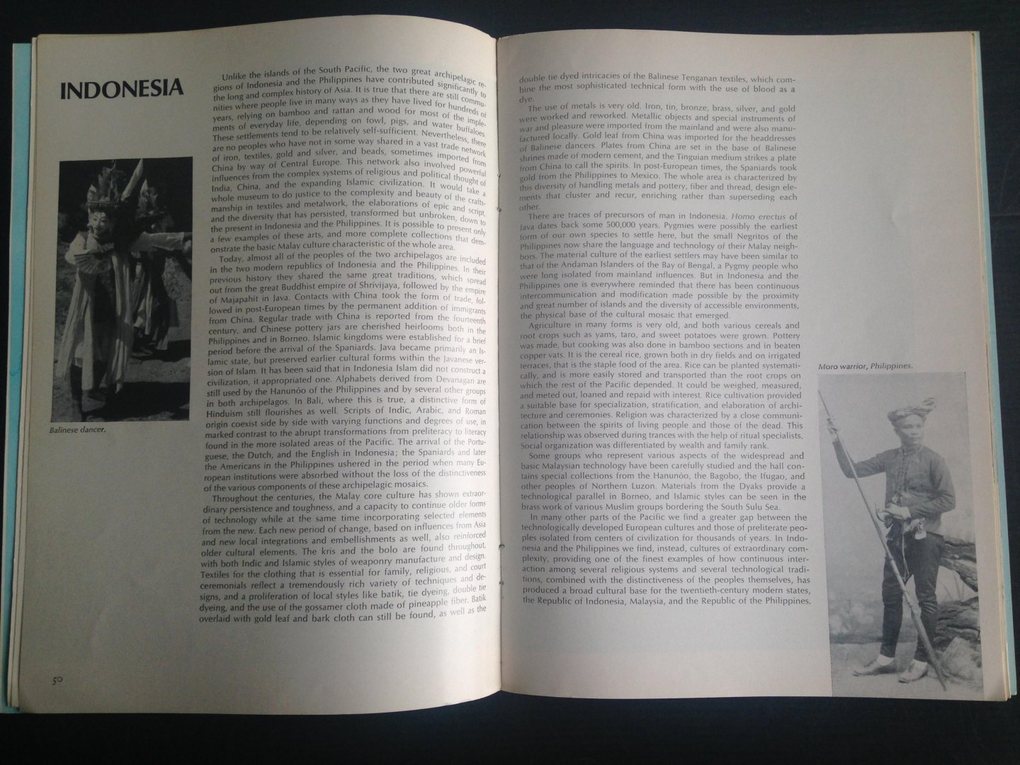 Mead, Margaret & Preston McClanahan, Ed by - Peoples of the Pacific, A Natural History Magazine special supplement