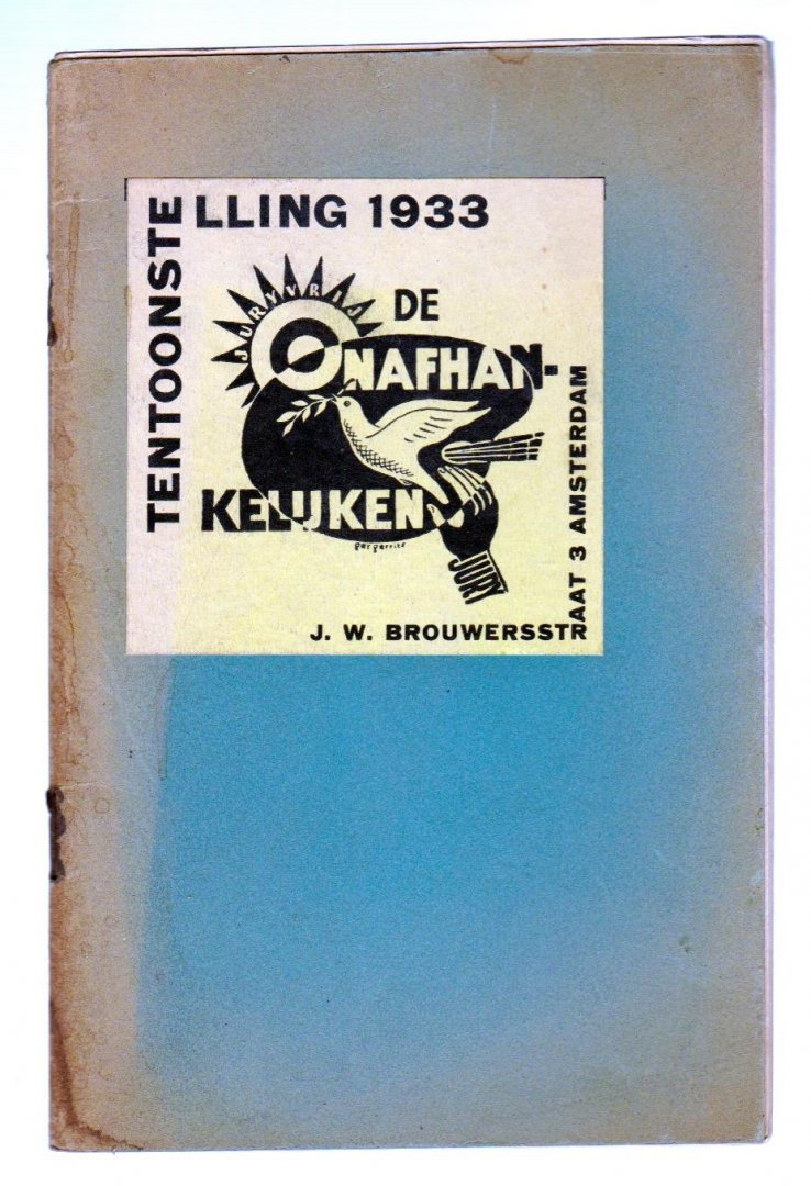 geen - Catalogus tentoonstelling Stedelijk Museum Amsterdam 18 febr-12 maart 1933