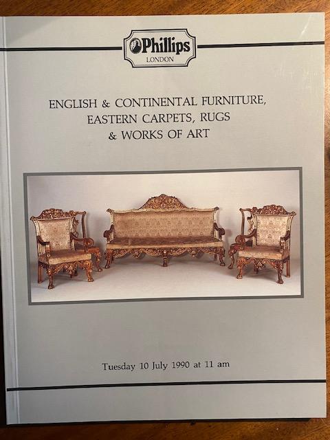  - English & Continental Furniture, Eastern Carpets, Rugs & Worls of art