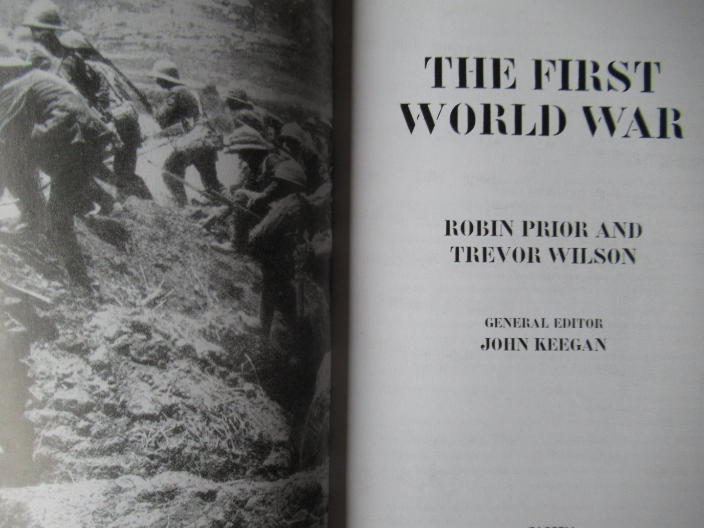 Prior, Robin - Wilson, Trevor - The first world war