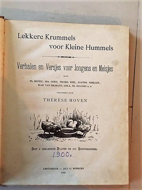 Hoven Thérèse  en anderen - Lekkere Krummels voor Kleine Hummels Verhalen en Versjes voor Jongens en Meisjes