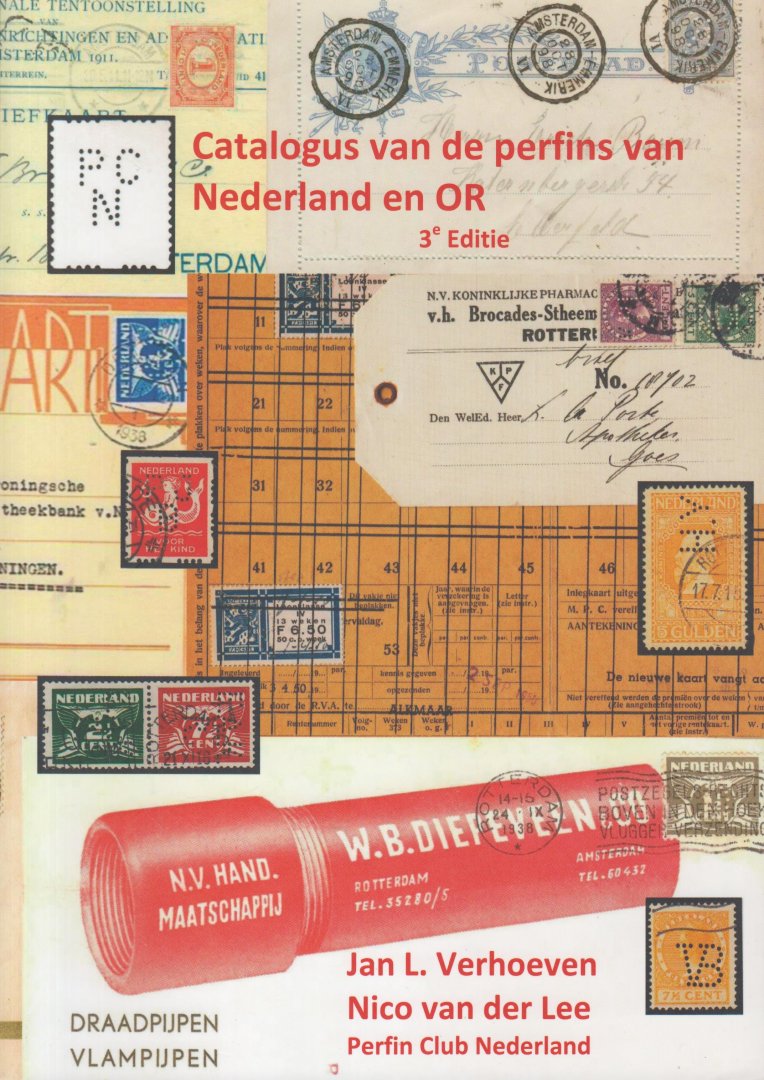 Verhoeven en Nico van der Lee, Jan L. - Catalogus van de perfins van Nederland en OR