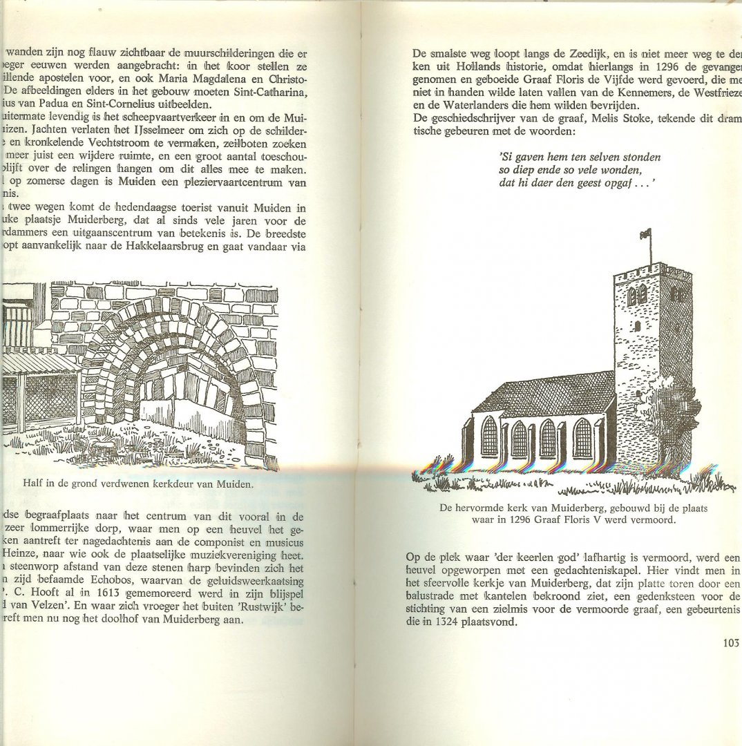 Groen Jr J. A  Illustraties van J.van Veen .. en Redactie en layout J.J. Schilstra - Het land rondom Amsterdam