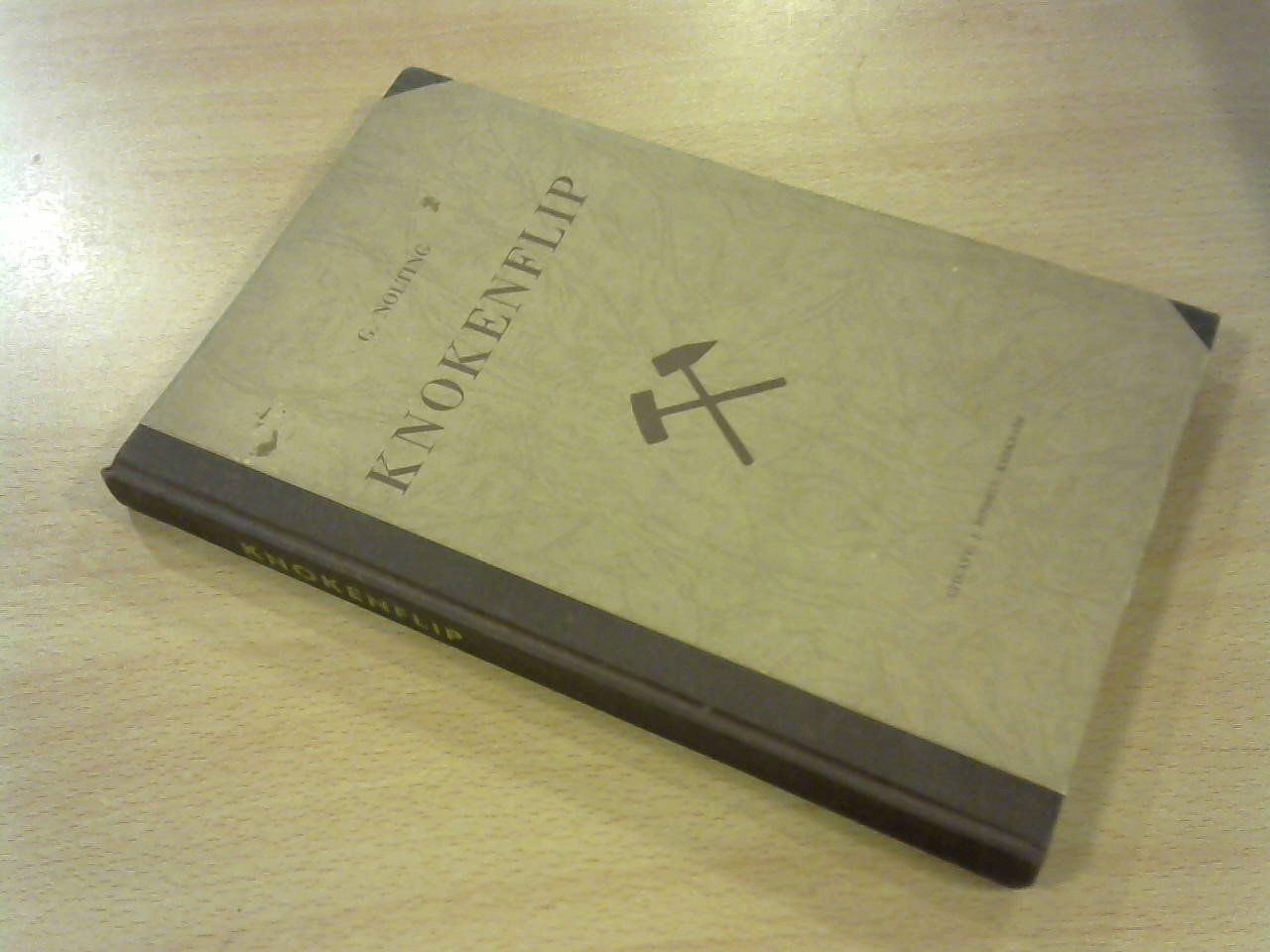 Nolting, G.; ill. Slangen, H.J. - Knokenflip. Een mijnwerker vertelt