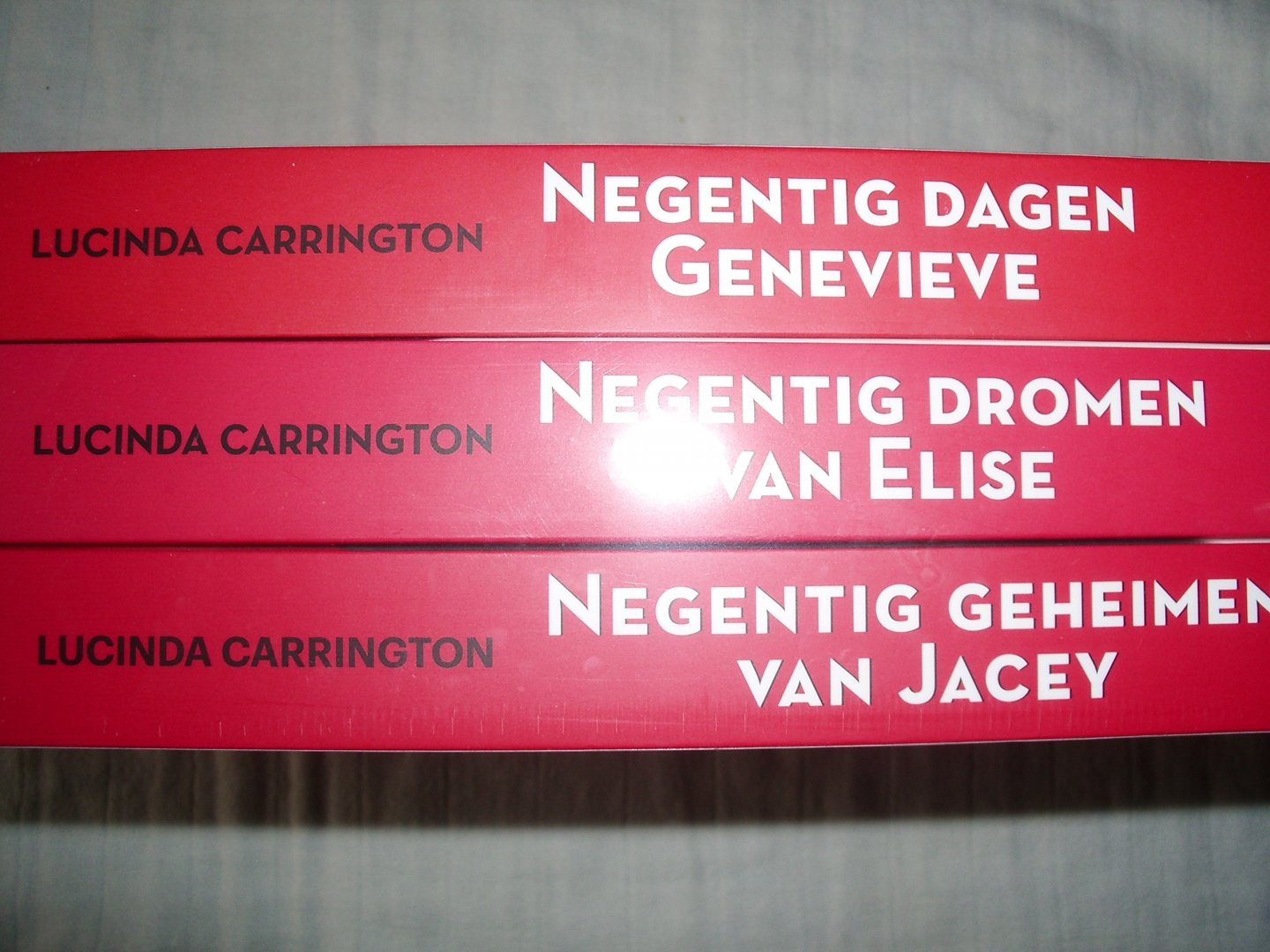Carrington, Lucinda - De Carrington Collectie: Negentig dagen Genevieve/Negentig dromen van Elise/Negentig geheimen van Jacey