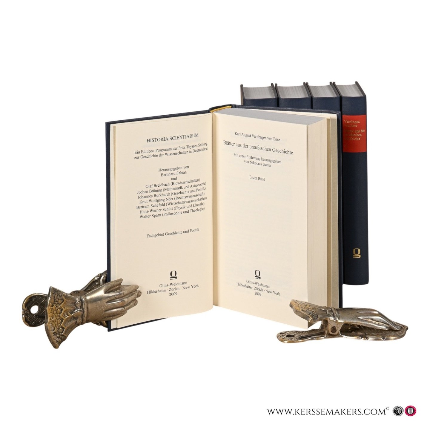 Varnhagen von Ense, Karl August. - Blätter aus der preußischen Geschichte [5 volumes]