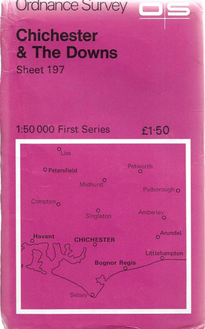  - Chichester & the Downs, sheet nr. 197