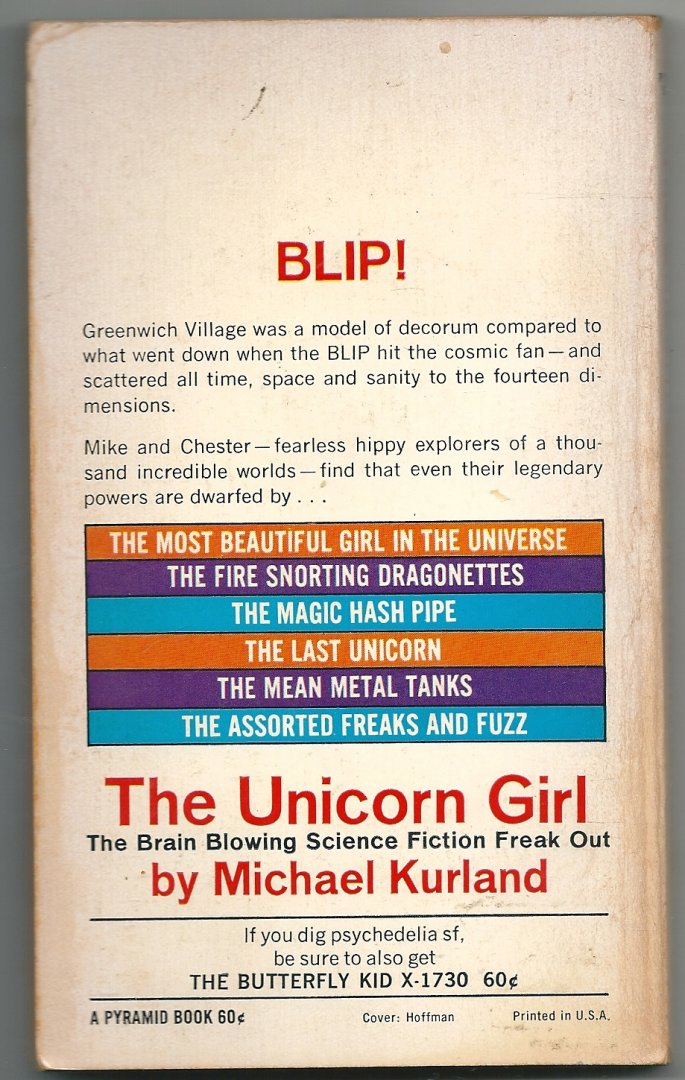Kurland, Michael - The Unicorn Girl