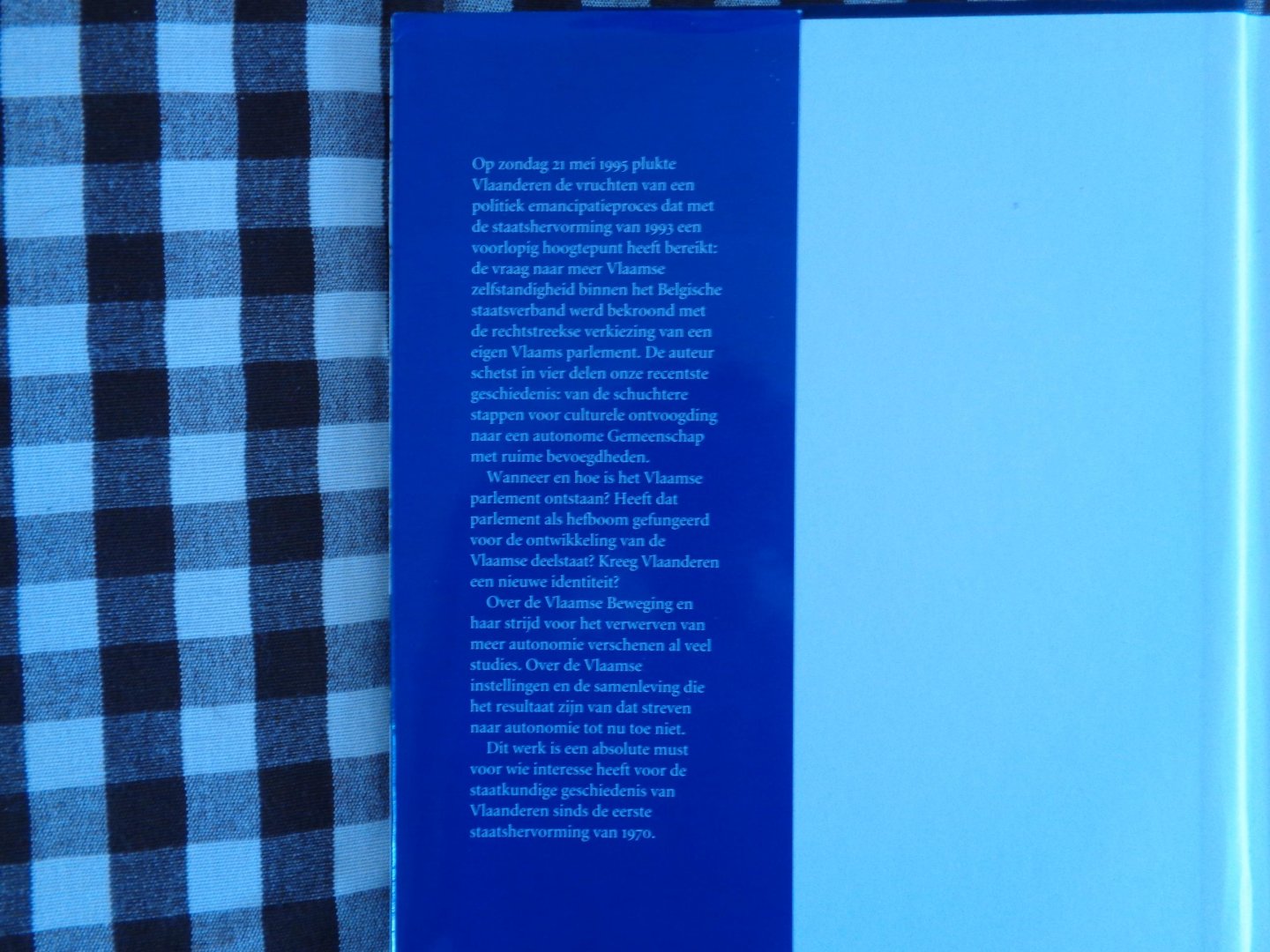 Goossens, M. - Ontstaan en groei van het Vlaamse parlement 1970-1995 / druk 1