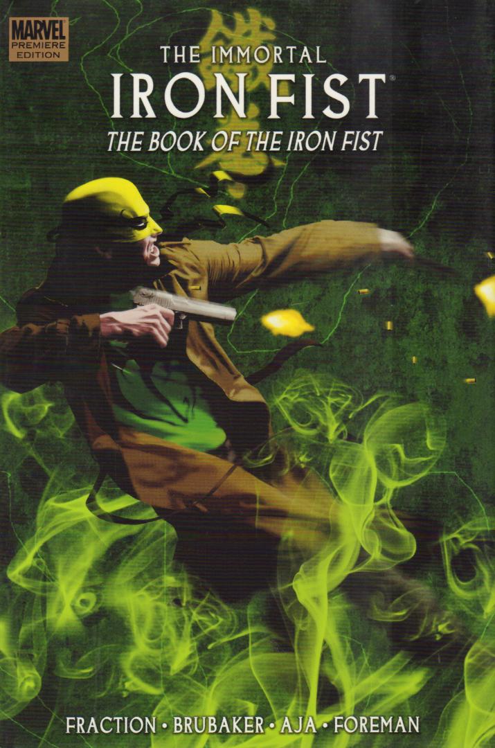 Brubaker / Fraction / Aja - The Immortal Iron Fist Volume 01 t/m 05, hardcovers + stofomslag, gave staat (nieuwstaat)