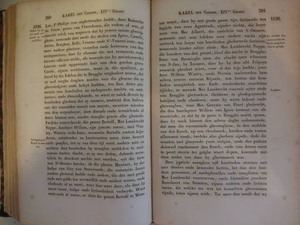 Despars, Nicolaes. - Cronijcke van den Lande ende Graefscepe van Vlaenderen,.... Van de jaeren 405 tot 1492. Voor de eerste mael thans in het licht gegeven naer het oorpronkelyk handschrift,.... met noodige aenteekeningen opgehelderd door J. de Jonghe.