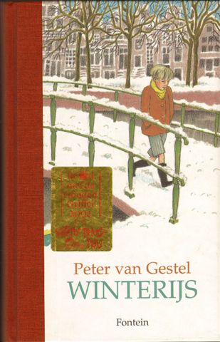 Gestel, Peter van - Winterijs, 250 pag. hardcover met linnen rug, goede staat