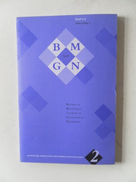 Boone, M.; Locher Scholten, E.B. e.a. - Bijdragen en mededelingen betreffende de geschiedenis der Nederlanden 113e jaargang nr.2