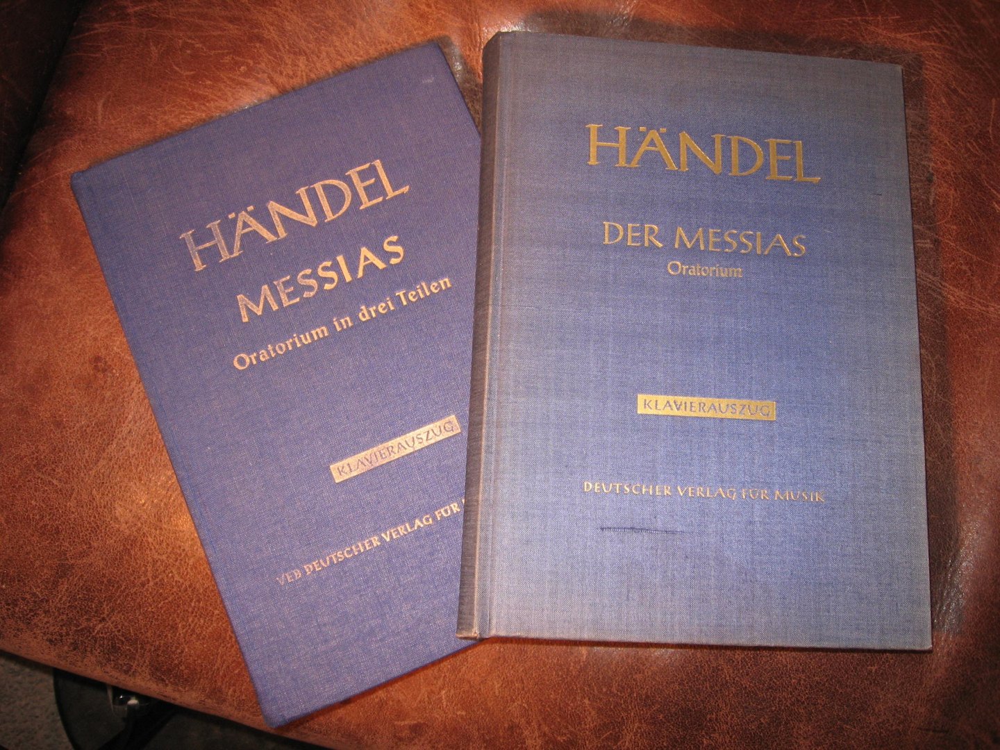 Handel, G.Fr. - Der Messias-Messiah. Oratorium-An Oratoria.