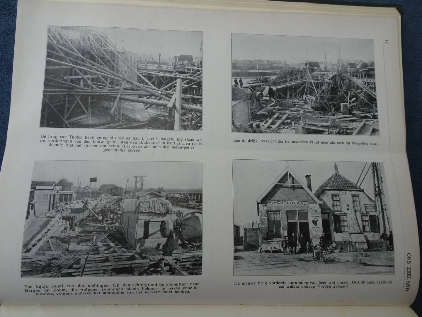 Berg, Antoine van den Berg (red.). - Ons Zeeland, geïllustreerd weekblad. Complete, ingebonden, derde jaargang (no. 1 t/m 50 + kerstnummer 1928).